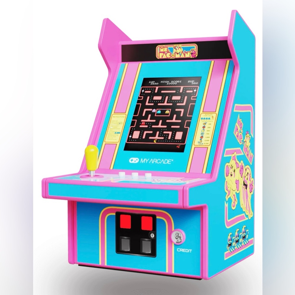 Fully Playable ‘Ms.PAC-MAN’ Micro Player Pro Portable Arcade Game